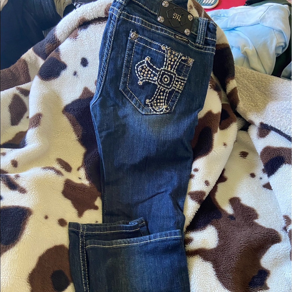 miss me low rise dark wash bootcut jeans